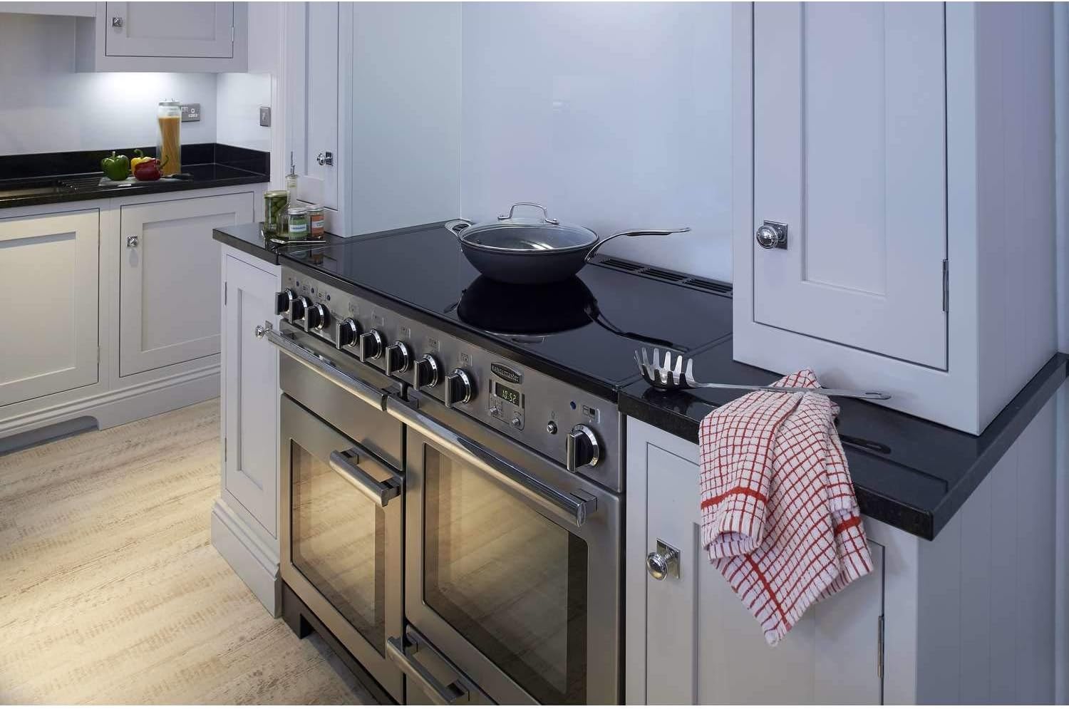 Rangemaster Professional Deluxe 110cm Dual Fuel Range Cooker - Slate Grey - Amazing Gadgets Outlet