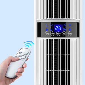 Raofuo Evaporative Air Cooler, 65W Tower Fan Air Conditioner 60° Automatic 360° Manual Oscillation 1 - 24H Timer 3 Speed 4 Mode 8m/s Wind w/ 4 Ice Box Remote Control Cooler for Home/Bedroom/Office   Import  Single ASIN  Import  Multiple ASIN ×Produ - Amazing Gadgets Outlet