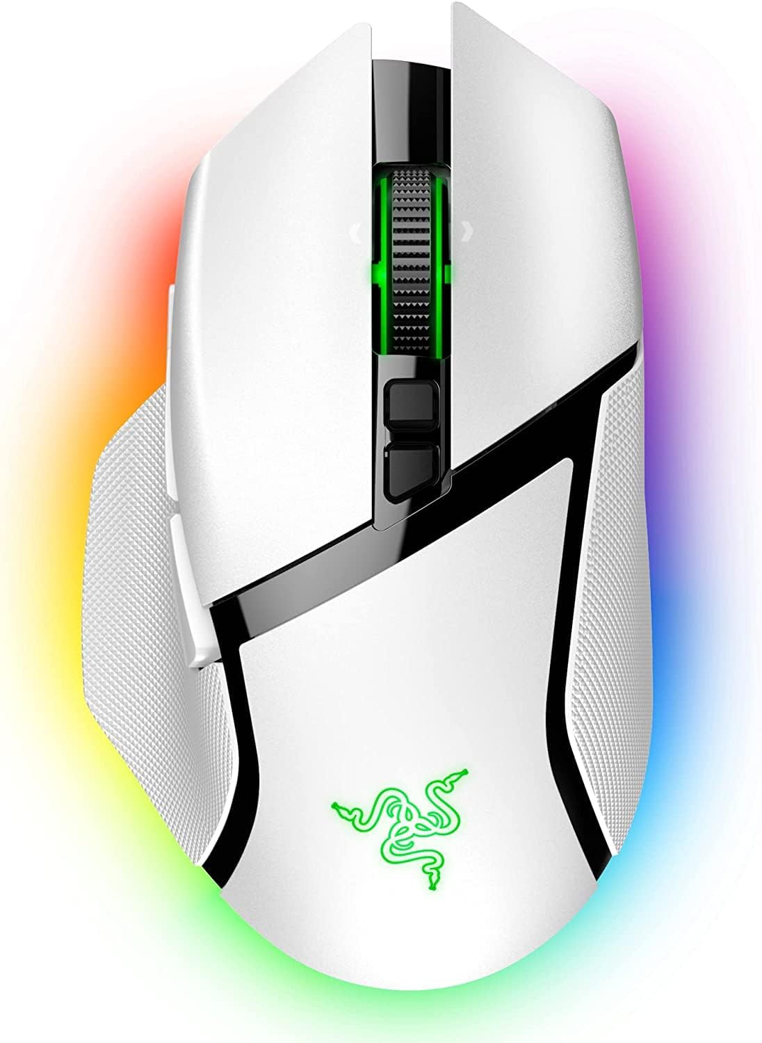 Razer Basilisk V3 - Wired Customisable Gaming Mouse (10+1 Programmable Buttons, HyperScroll Tilt Wheel, 11 Chroma RGB Lighting Zones, Optical Mouse Switches, Focus+ 26K DPI Optical Sensor) Black - Amazing Gadgets Outlet