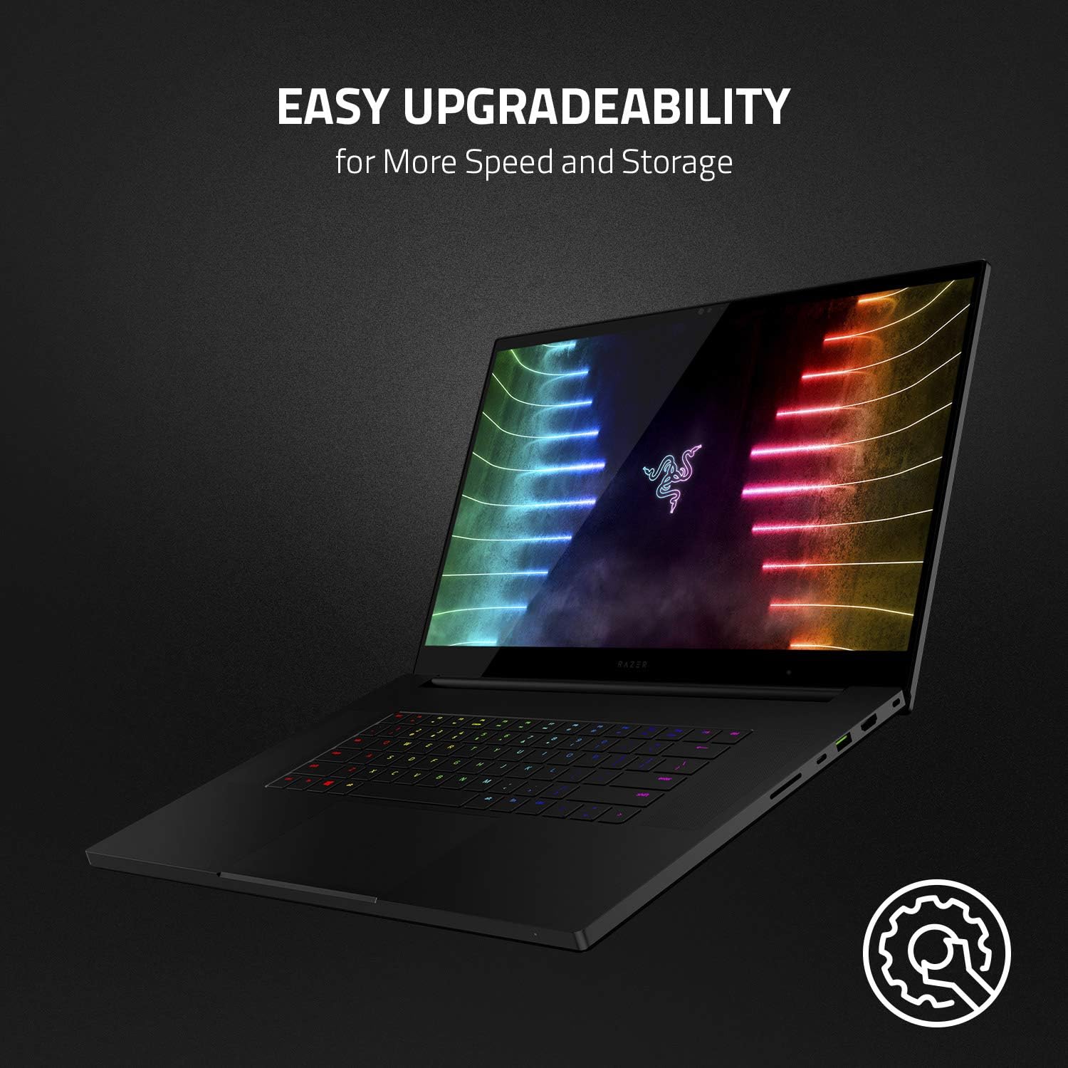 Razer Blade Pro 17 - 17.3 Inch Pro Gaming Laptop with 360 Hz FHD Display (Intel Core i7, NVIDIA RTX 3070, 16 GB RAM, 512 GB SSD, Chroma RGB) UK Layout | Black - Amazing Gadgets Outlet