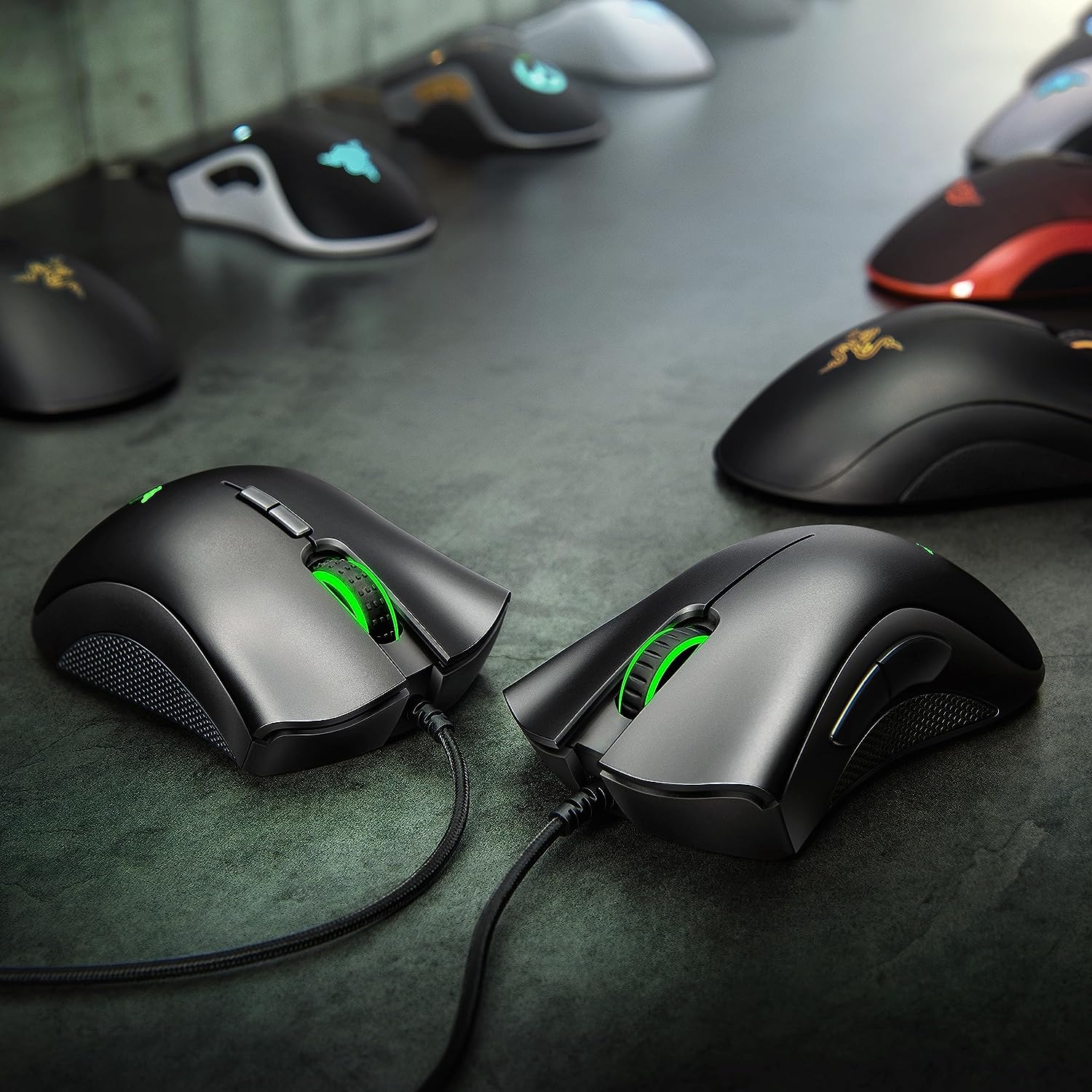 Razer DeathAdder Essential Gaming Mouse: 6400 DPI Optical Sensor - 5 Programmable Buttons - Mechanical Switches - Rubber Side Grips - Classic Black - Amazing Gadgets Outlet