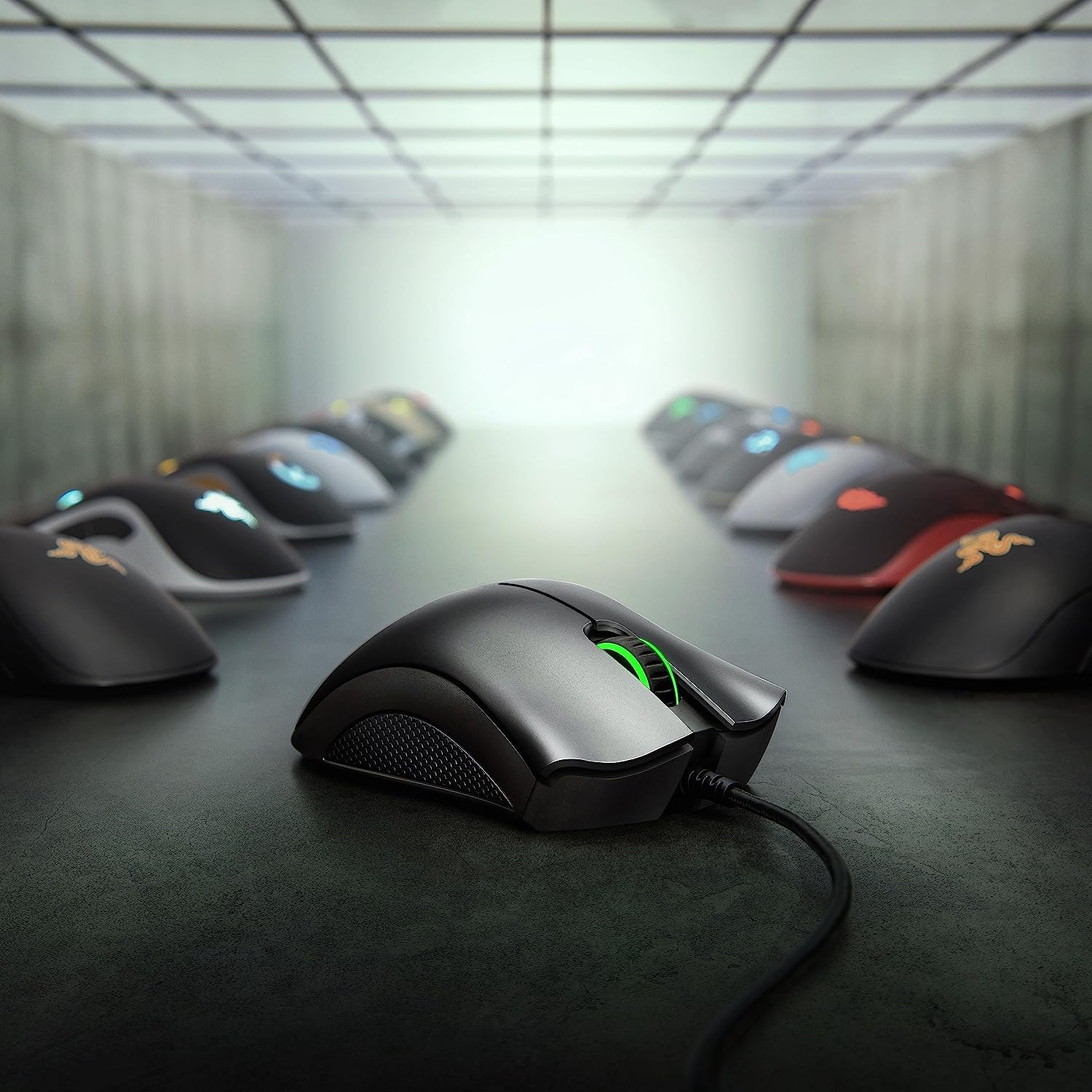 Razer DeathAdder Essential Gaming Mouse: 6400 DPI Optical Sensor - 5 Programmable Buttons - Mechanical Switches - Rubber Side Grips - Classic Black - Amazing Gadgets Outlet