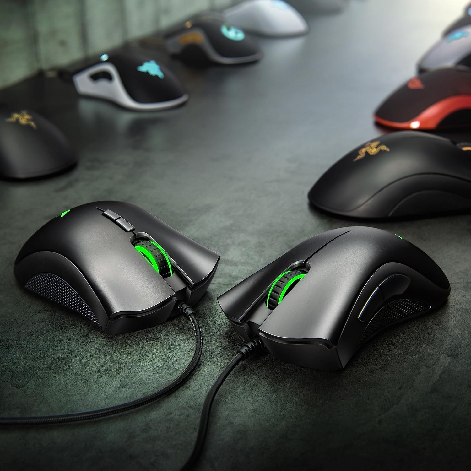 Razer DeathAdder Essential Gaming Mouse: 6400 DPI Optical Sensor - 5 Programmable Buttons - Mechanical Switches - Rubber Side Grips - Classic Black - Amazing Gadgets Outlet