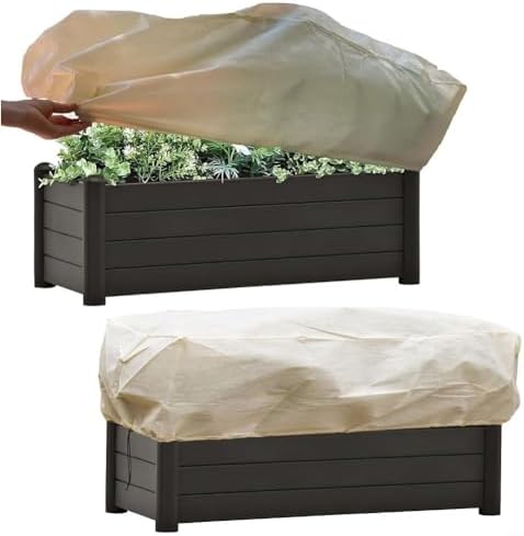 Rectangular Box Frost Protection Cover Ensure Plant Health with For Rectangular Box Protective Cover, Resilient and(150 * 40 * 45CM) - Amazing Gadgets Outlet