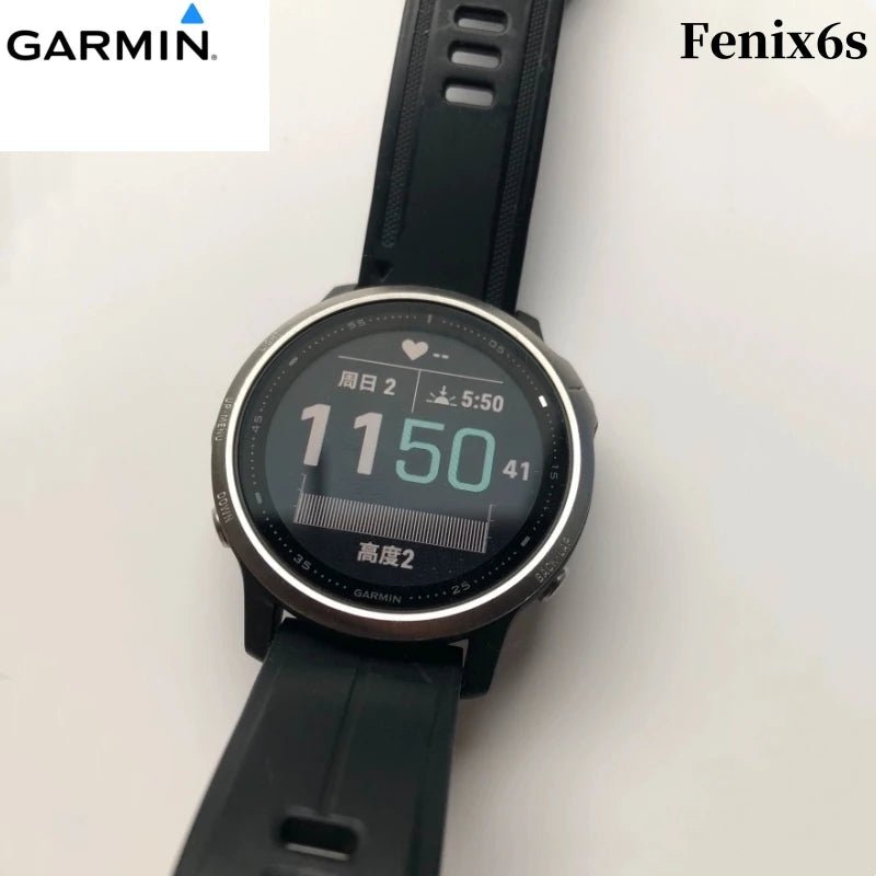 Refurbished GARMIN FENIX6s 42mm GPS WiFi 10ATM Marathon swim golf cycling mountaineering multifunctional smart watch - Amazing Gadgets Outlet