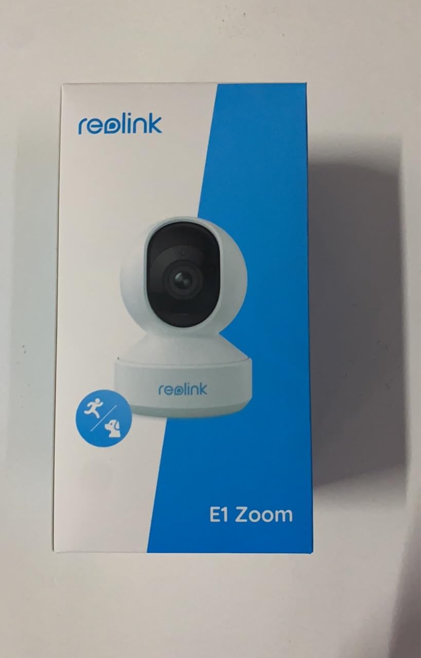 Reolink 5MP PTZ Indoor WiFi Security Camera, 2.4GHz 5GHz Dual - Band WiFi, 3X Optical Zoom WiFi CCTV Camera for Elder Pet Baby, 2 Way Audio, with SD Card Slot, E1 Zoom - Amazing Gadgets Outlet