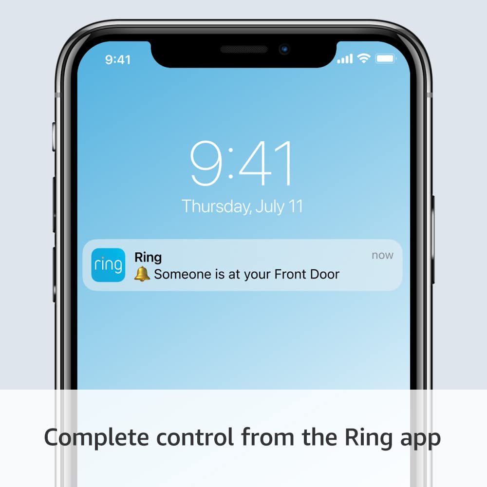 Ring Battery Video Doorbell Plus | DIY Wireless Video Doorbell Camera with 1536p HD Video, Head - To - Toe View | Easy to install (5 min) - Amazing Gadgets Outlet