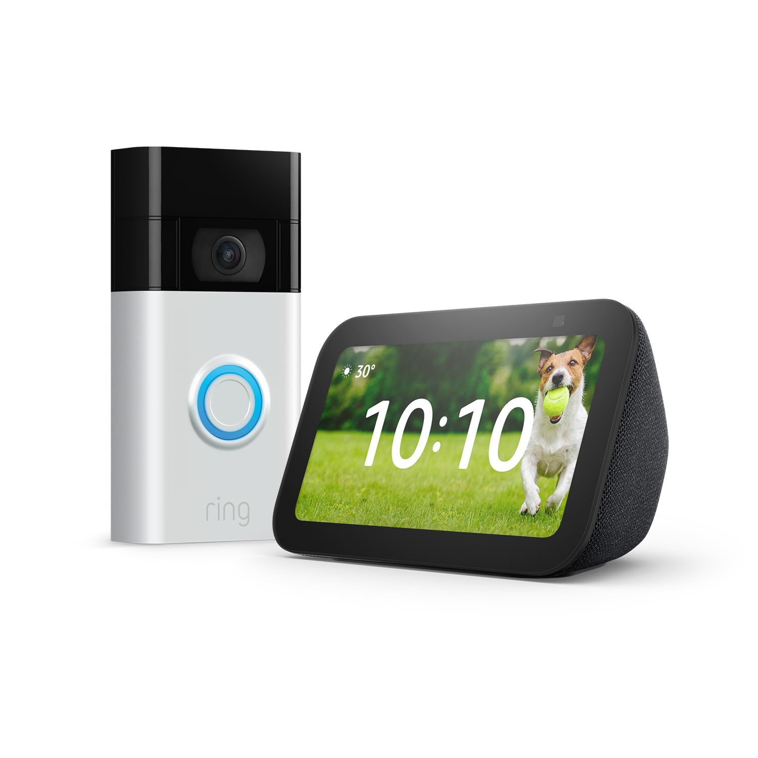 Ring Video Doorbell (2nd Gen) by Amazon | Wireless Video Doorbell Security Camera with 1080p HD Video, battery - powered, Wifi, easy installation | 30 - day free trial of Ring Protect | Works with Alexa - Amazing Gadgets Outlet