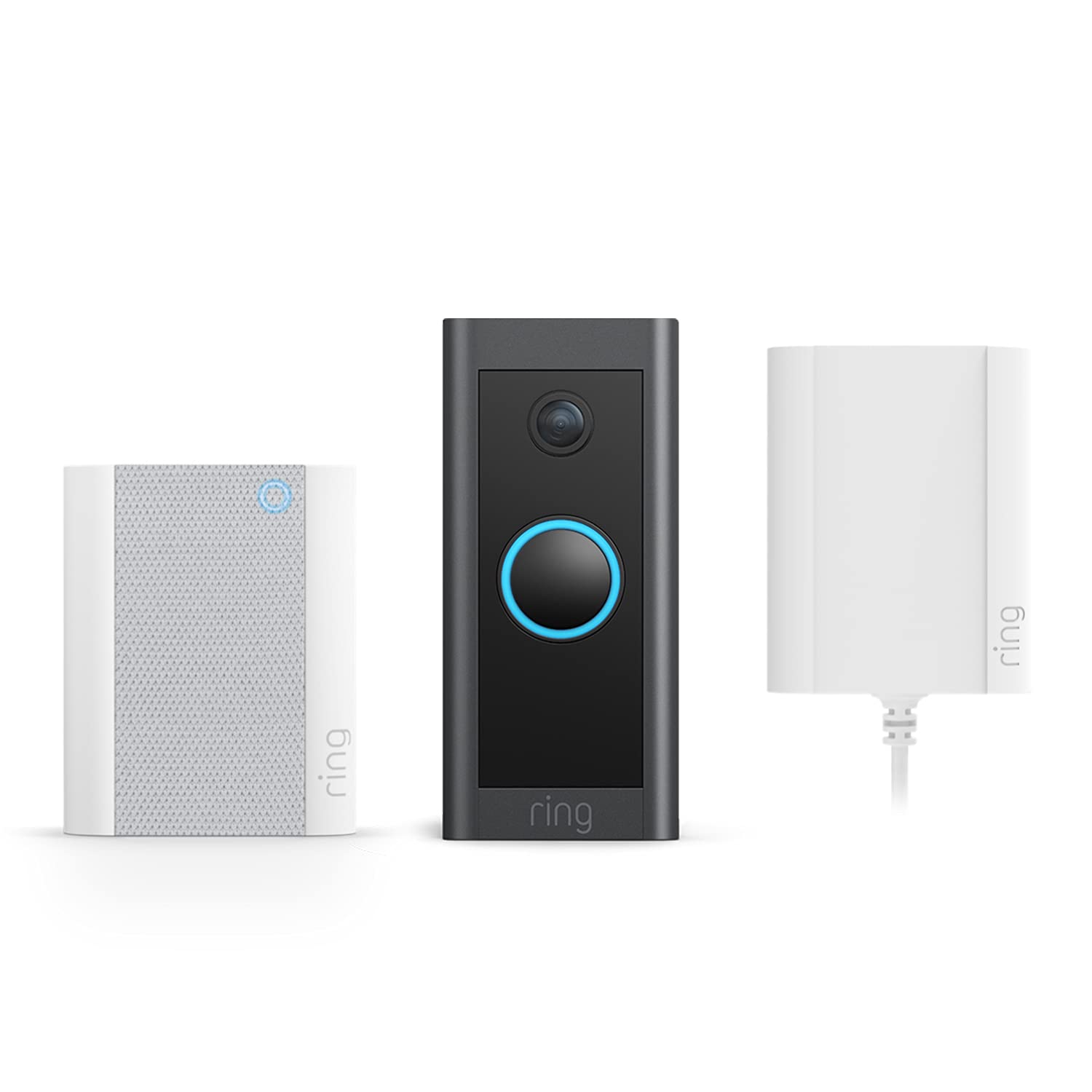 Ring Video Doorbell Wired by Amazon | Doorbell Security Camera with 1080p HD Video, Advanced Motion Detection, hardwired (existing doorbell wiring required) | 30 - day free trial of Ring Protect - Amazing Gadgets Outlet