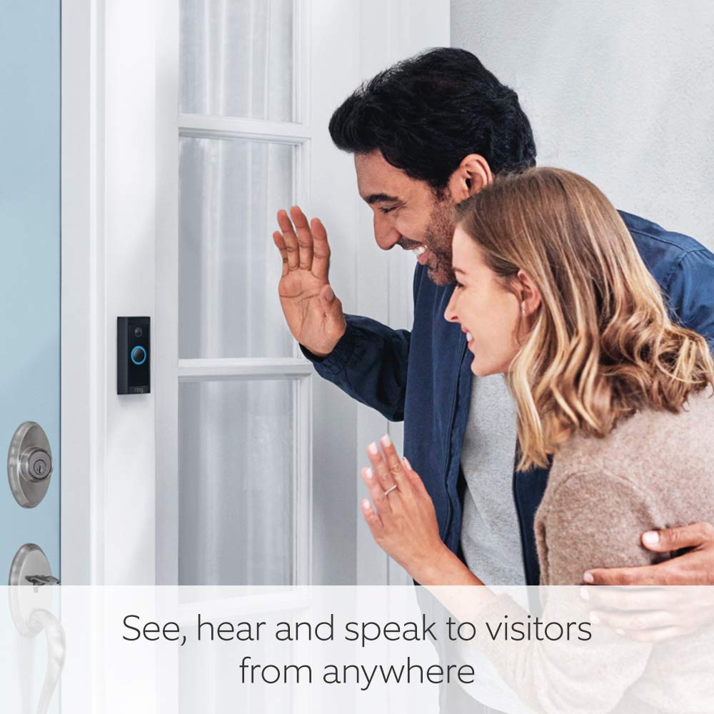 Ring Video Doorbell Wired by Amazon | Doorbell Security Camera with 1080p HD Video, Advanced Motion Detection, hardwired (existing doorbell wiring required) | 30 - day free trial of Ring Protect - Amazing Gadgets Outlet