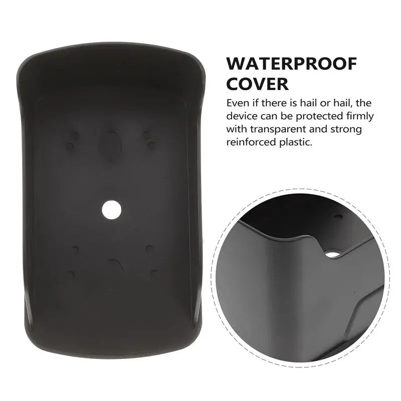 Ring Wifi Ring Wired Video Doorbell Waterproof Rain Protective Shell Chime Black Plastic Outdoor For Attendance Machine17X10.5CM - Amazing Gadgets Outlet