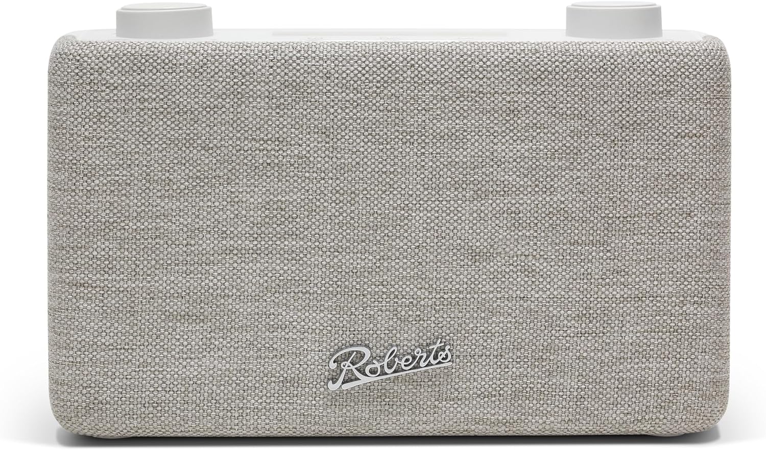 Roberts PLAYFM Compact and Portable LW/MW/FM Analogue Radio, USB - C/ 4 x AA Batteries, LCD Display, White - Amazing Gadgets Outlet