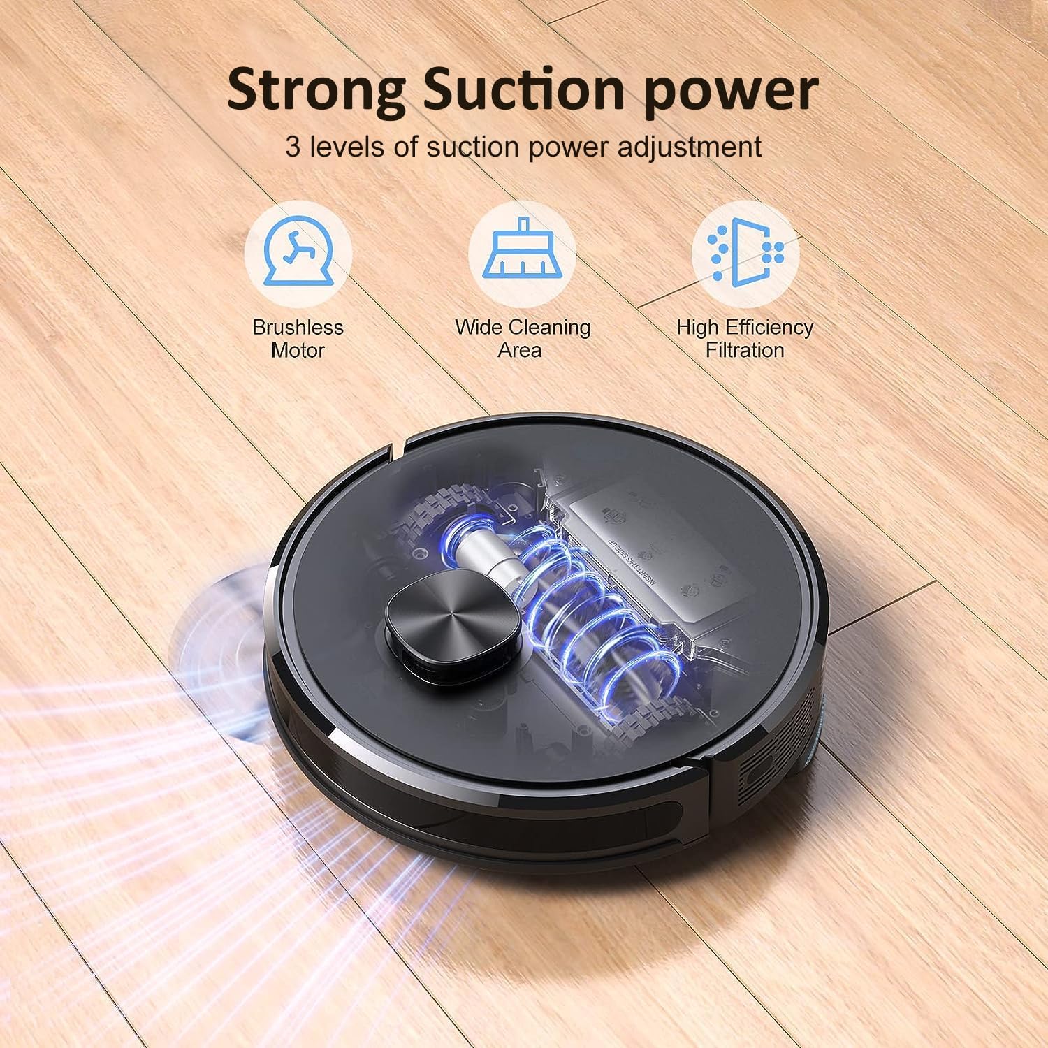 Robot Vacuum Cleaner with Mop 4000Pa,Lubluelu 2 in 1 Robot Vacuum, Lidar Navigation,5 Real - Time Mapping,10 No - go Zones, Wifi/App/Alexa,Laser Robotic Vacuum Cleaner for Pet Hair,Carpet,Hard Floor   Import  Single ASIN  Import  Multiple ASIN ×Produ - Amazing Gadgets Outlet