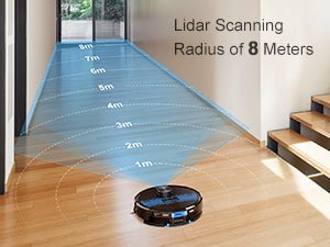 Robot Vacuum Cleaner with Mop 4000Pa,Lubluelu 2 in 1 Robot Vacuum, Lidar Navigation,5 Real - Time Mapping,10 No - go Zones, Wifi/App/Alexa,Laser Robotic Vacuum Cleaner for Pet Hair,Carpet,Hard Floor   Import  Single ASIN  Import  Multiple ASIN ×Produ - Amazing Gadgets Outlet