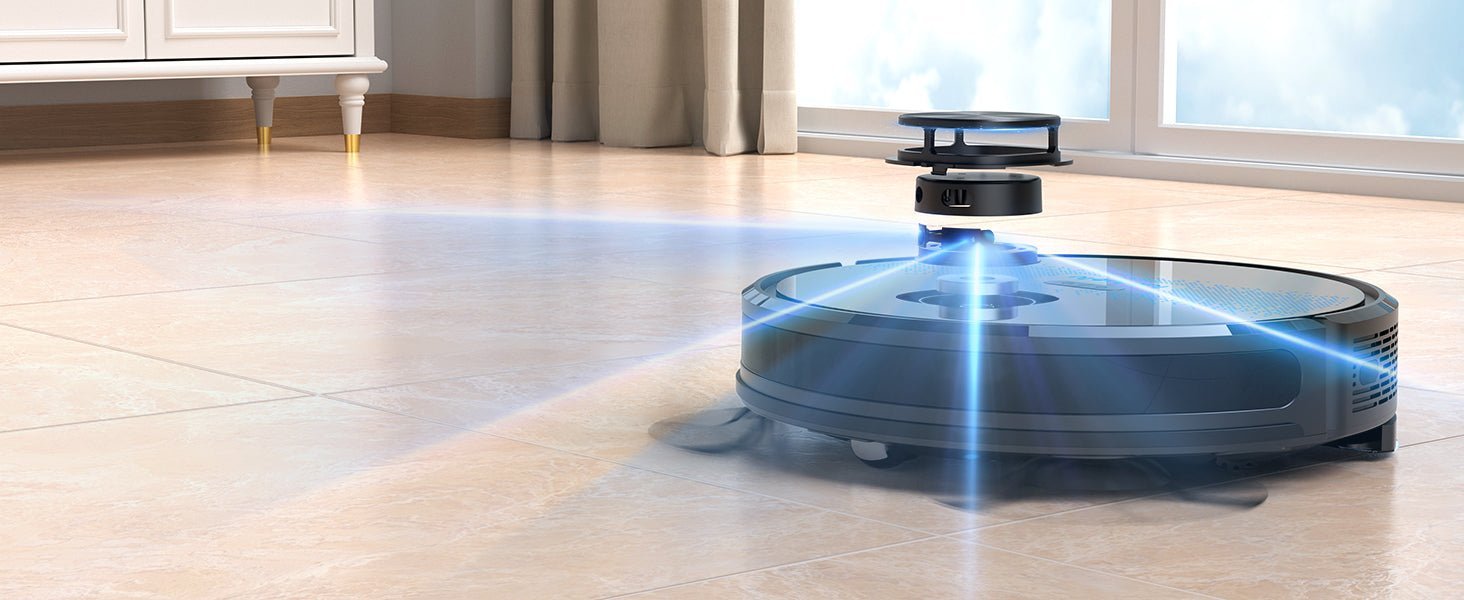 Robot Vacuum Cleaner with Mop 4000Pa,Lubluelu 2 in 1 Robot Vacuum, Lidar Navigation,5 Real - Time Mapping,10 No - go Zones, Wifi/App/Alexa,Laser Robotic Vacuum Cleaner for Pet Hair,Carpet,Hard Floor   Import  Single ASIN  Import  Multiple ASIN ×Produ - Amazing Gadgets Outlet