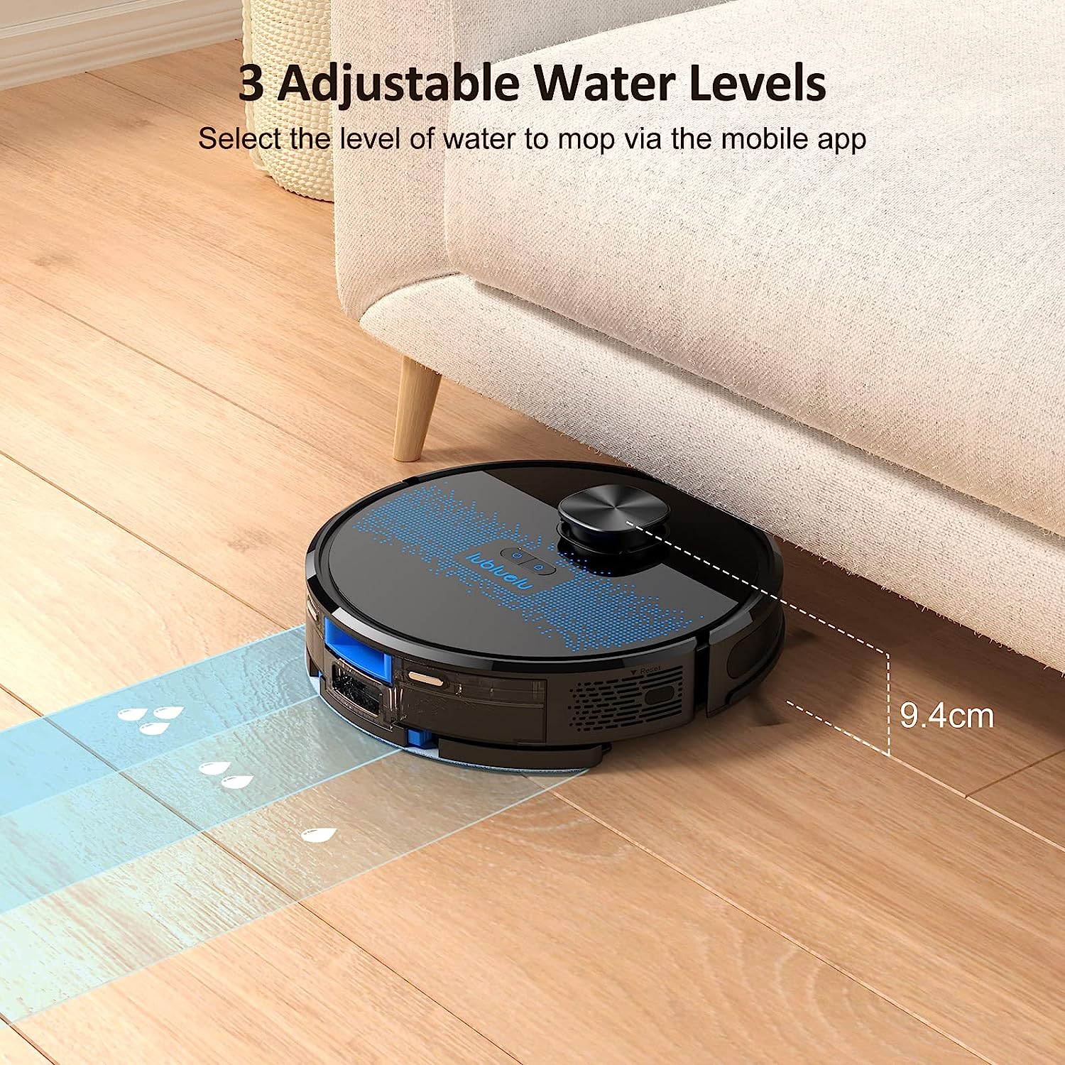 Robot Vacuum Cleaner with Mop 4000Pa,Lubluelu 2 in 1 Robot Vacuum, Lidar Navigation,5 Real - Time Mapping,10 No - go Zones, Wifi/App/Alexa,Laser Robotic Vacuum Cleaner for Pet Hair,Carpet,Hard Floor   Import  Single ASIN  Import  Multiple ASIN ×Produ - Amazing Gadgets Outlet