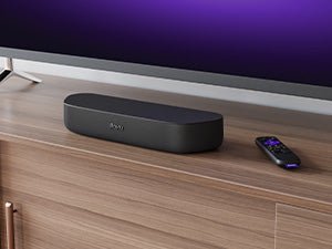 Roku Streambar | HD/4K/HDR Streaming Media Player and Soundbar, Black - Amazing Gadgets Outlet