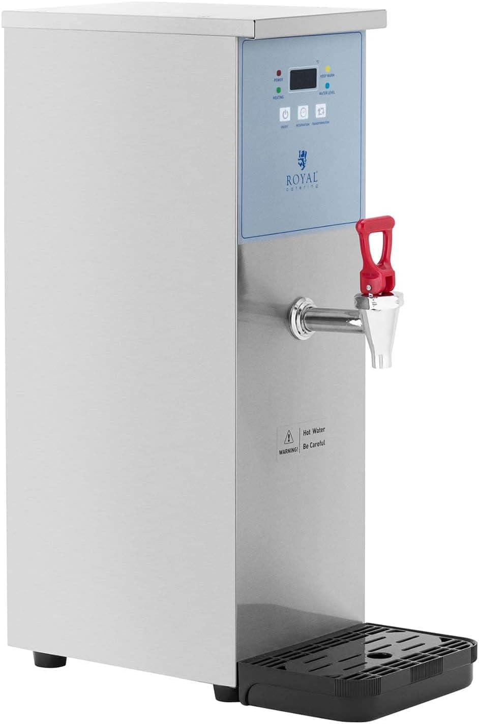 Royal Catering RCWK - 10L - AUT Hot water dispenser 10 L 3000 W Water connection Hot water dispenser with water connection Hot water dispenser 10 L - Amazing Gadgets Outlet