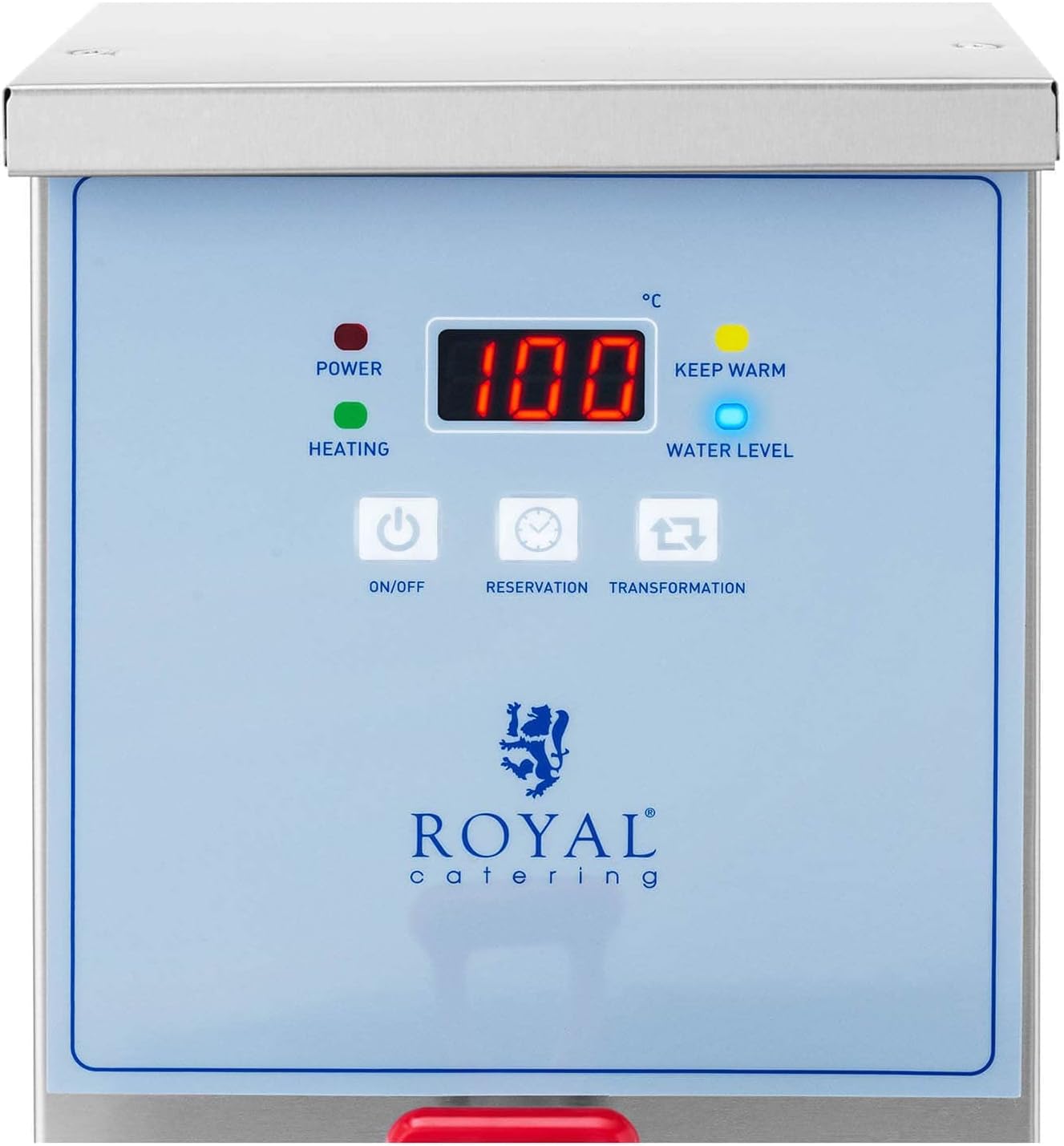 Royal Catering RCWK - 10L - AUT Hot water dispenser 10 L 3000 W Water connection Hot water dispenser with water connection Hot water dispenser 10 L - Amazing Gadgets Outlet