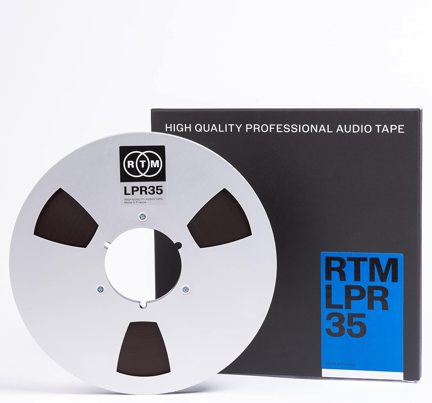 RTM Long Play LPR35 ¼ inch magnetic tape for audio recording - 270m plastic reel - 5 inch (13cm) diameter - Amazing Gadgets Outlet