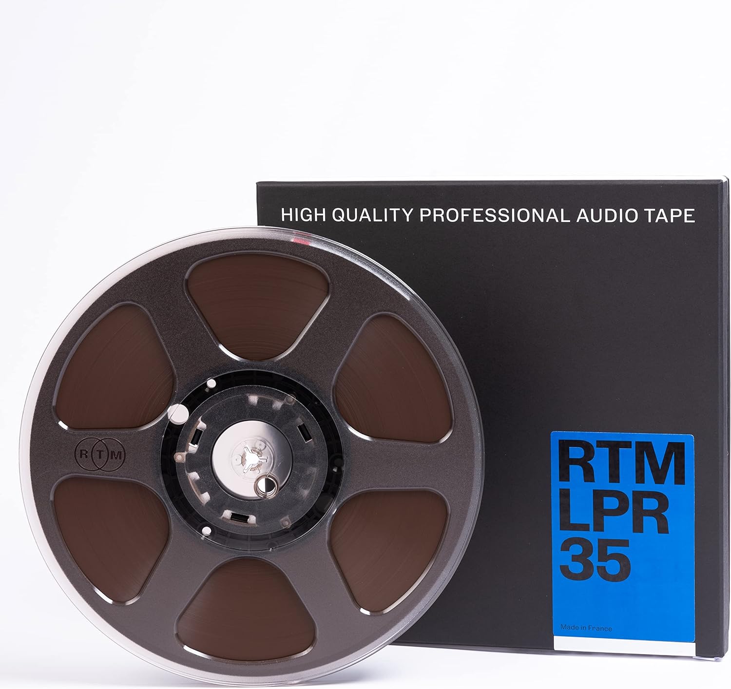 RTM Long Play LPR35 ¼ inch magnetic tape for audio recording - 270m plastic reel - 5 inch (13cm) diameter - Amazing Gadgets Outlet