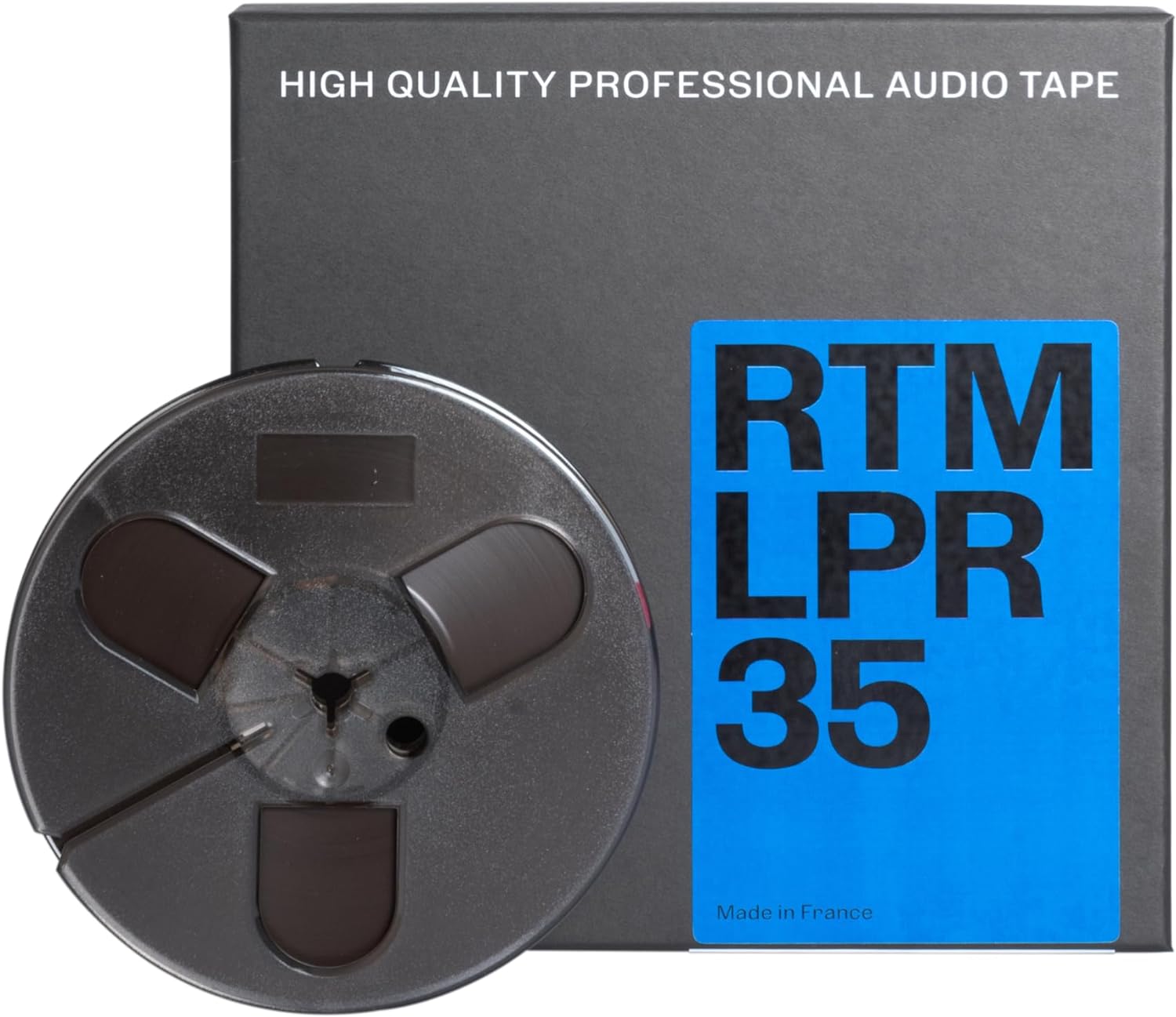 RTM Long Play LPR35 ¼ inch magnetic tape for audio recording - 270m plastic reel - 5 inch (13cm) diameter - Amazing Gadgets Outlet