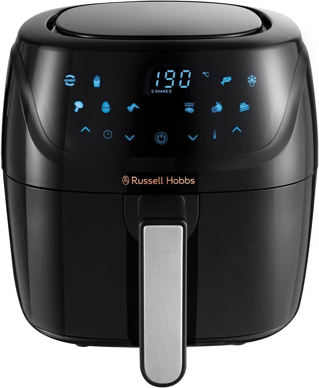 Russell Hobbs 4L Rapid Digital Air Fryer [7 Cooking Functions |10 Programs] Energy Saving, Max temp 220°C, Easy clean, Touch screen, Use without oil, Grill, Bake, Roast, Reheat, Frozen etc. 27160   Import  Single ASIN  Import  Multiple ASIN ×Prod - Amazing Gadgets Outlet