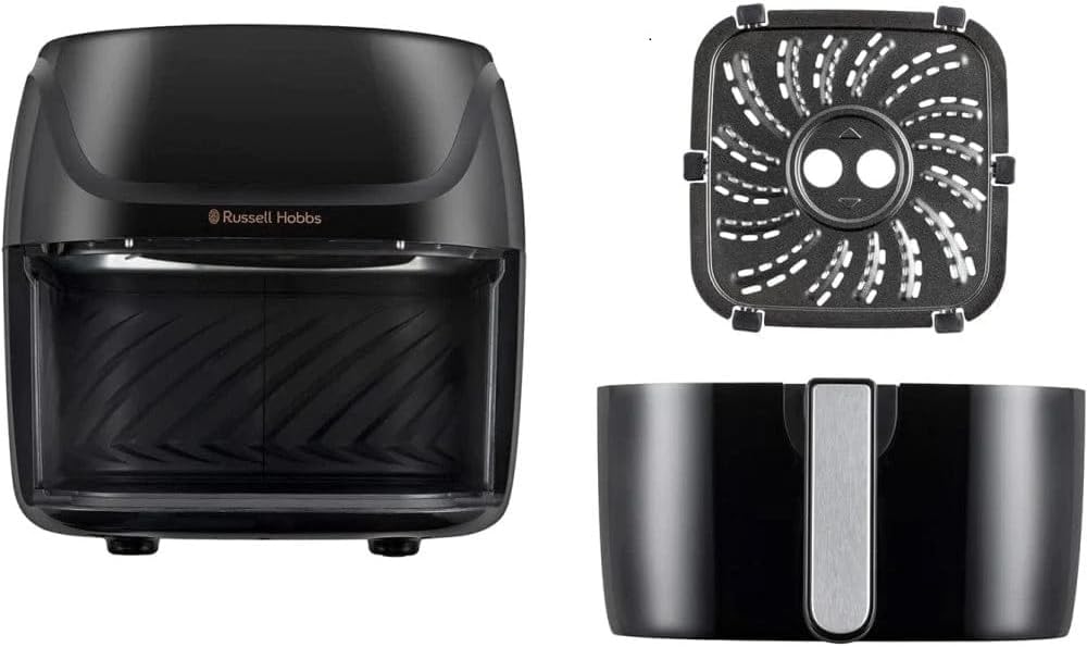 Russell Hobbs 4L Rapid Digital Air Fryer [7 Cooking Functions |10 Programs] Energy Saving, Max temp 220°C, Easy clean, Touch screen, Use without oil, Grill, Bake, Roast, Reheat, Frozen etc. 27160   Import  Single ASIN  Import  Multiple ASIN ×Prod - Amazing Gadgets Outlet