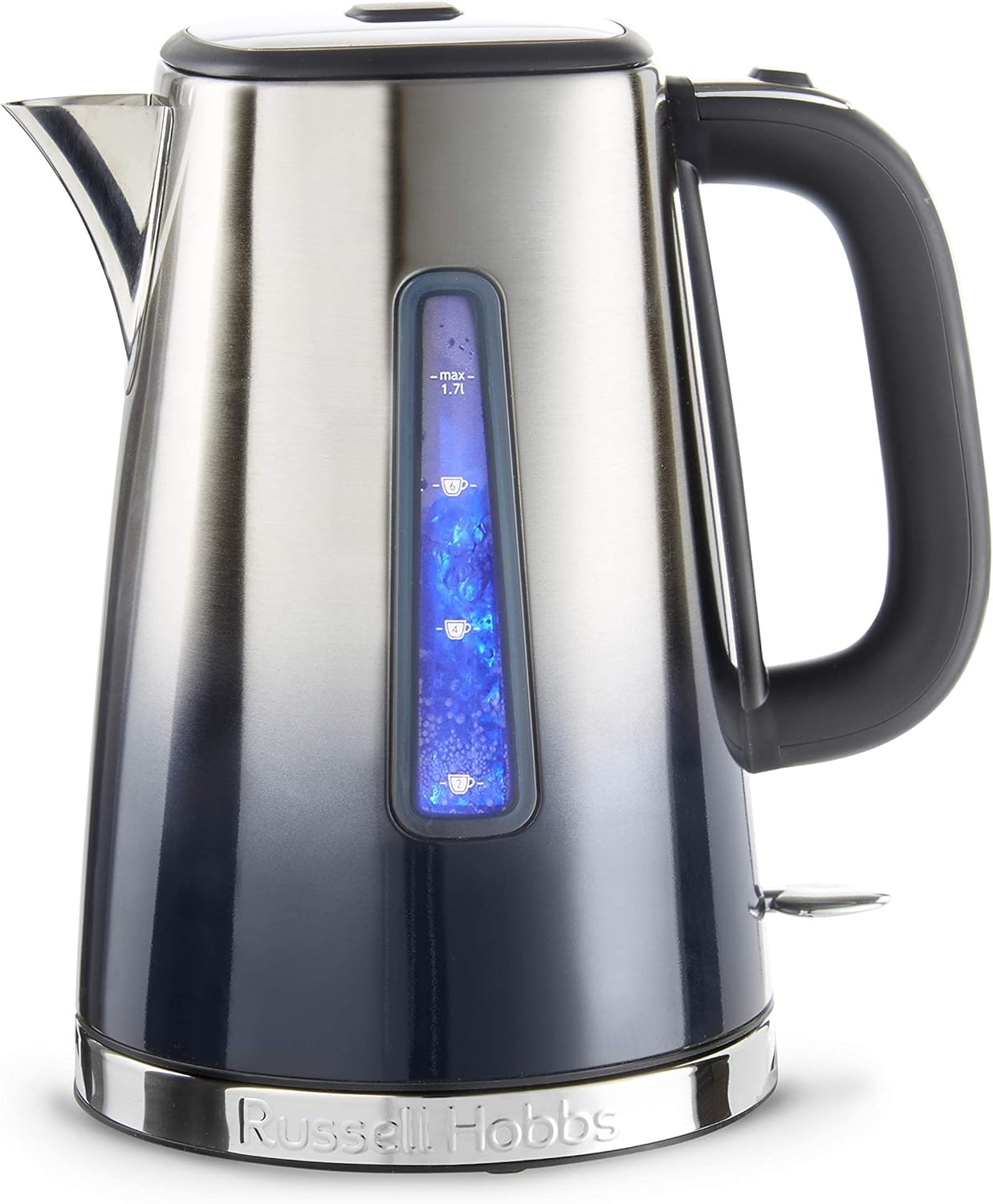 Russell Hobbs Eclipse Stainless Steel & Copper Sunset Ombre 1.7L Electric Cordless Kettle (Quiet & Fast Boil 3KW, Removable washable anti - scale filter, Easy push button lid, Perfect pour spout) 25113 - Amazing Gadgets Outlet