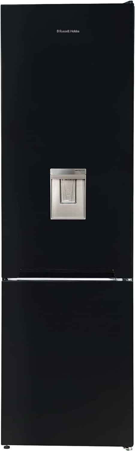 Russell Hobbs Freestanding Frost Free Fridge Freezer with Adjustable Thermostat & Feet, 70/30 279L, 180cm High, LED Light, Dark Steel RH180FFFF55DS, 2 Year Guarantee - Amazing Gadgets Outlet