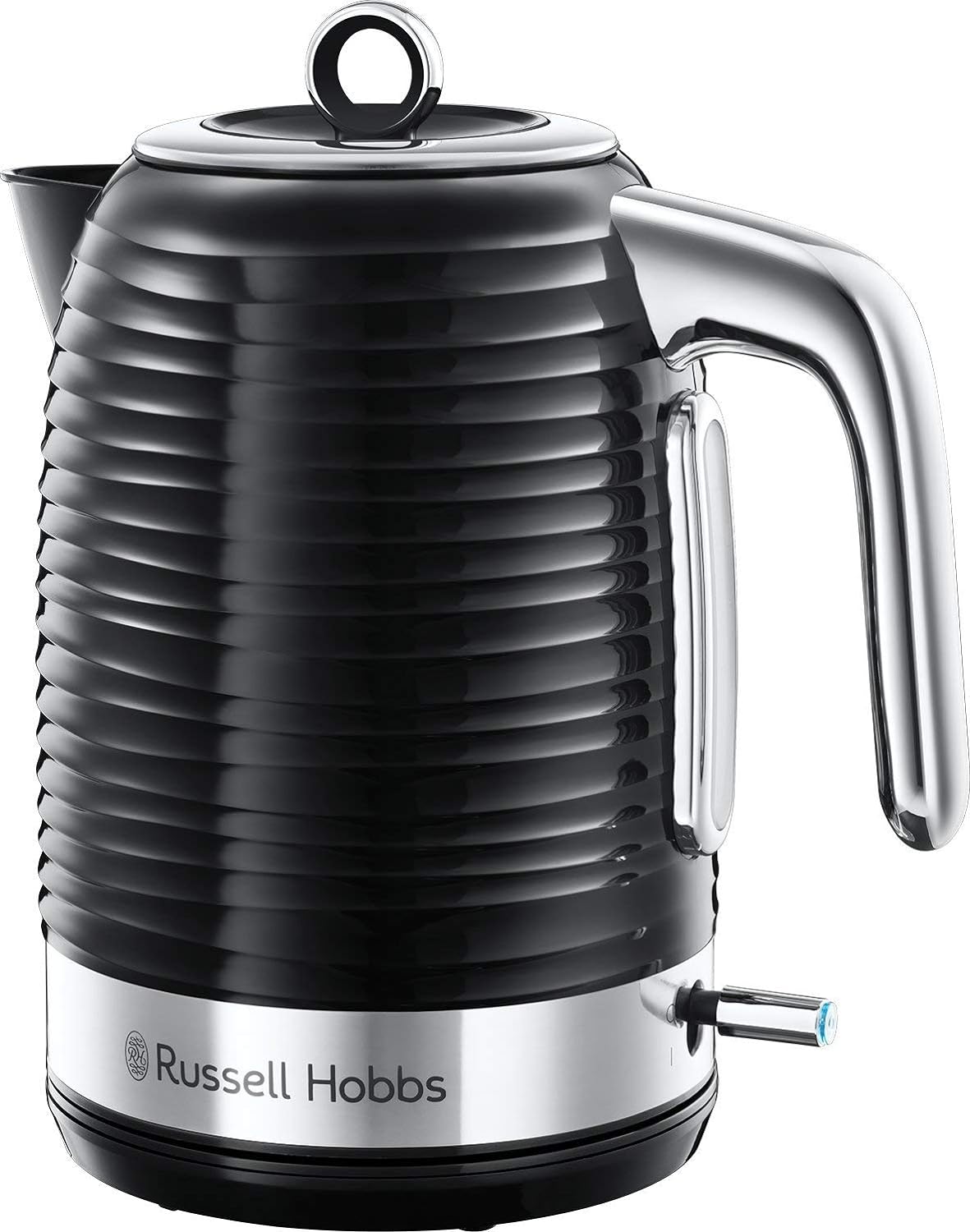 Russell Hobbs Inspire Electric 1.7L Cordless Kettle (Fast Boil 3KW, White premium textured plastic, high gloss finish, Removable washable anti - scale filter, Pull off lid, Perfect pour spout) 24360 - Amazing Gadgets Outlet