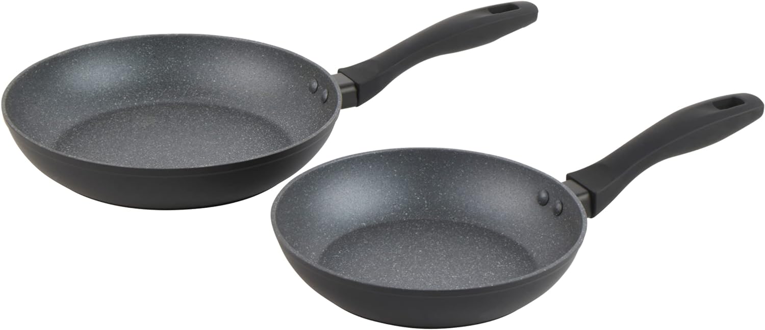 Russell Hobbs RH028011EU7 Metallic Marble 30 cm Frying Pan - Non - Stick Egg/Omelette Pan, Induction Suitable Cooking Pan, Little to No Oil, Healthy Cooking, Forged Aluminium Cookware, Soft - Grip Handle - Amazing Gadgets Outlet