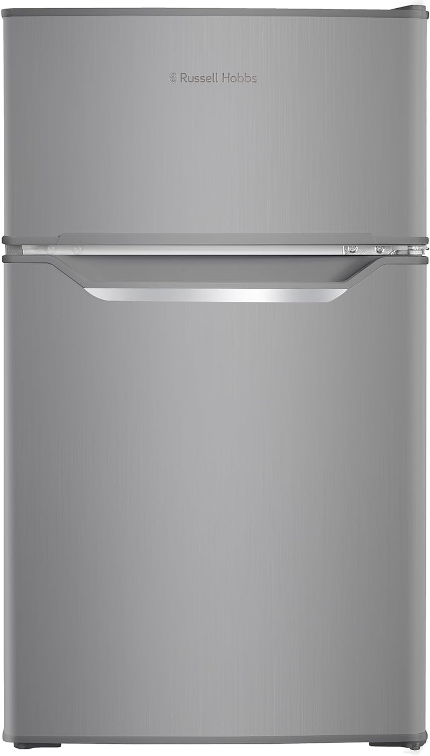 Russell Hobbs RH48UCFF2B 48cm Wide Undercounter Fridge Freezer, LED light, 85 litres, Black, Noise level: decibels 4 - Amazing Gadgets Outlet