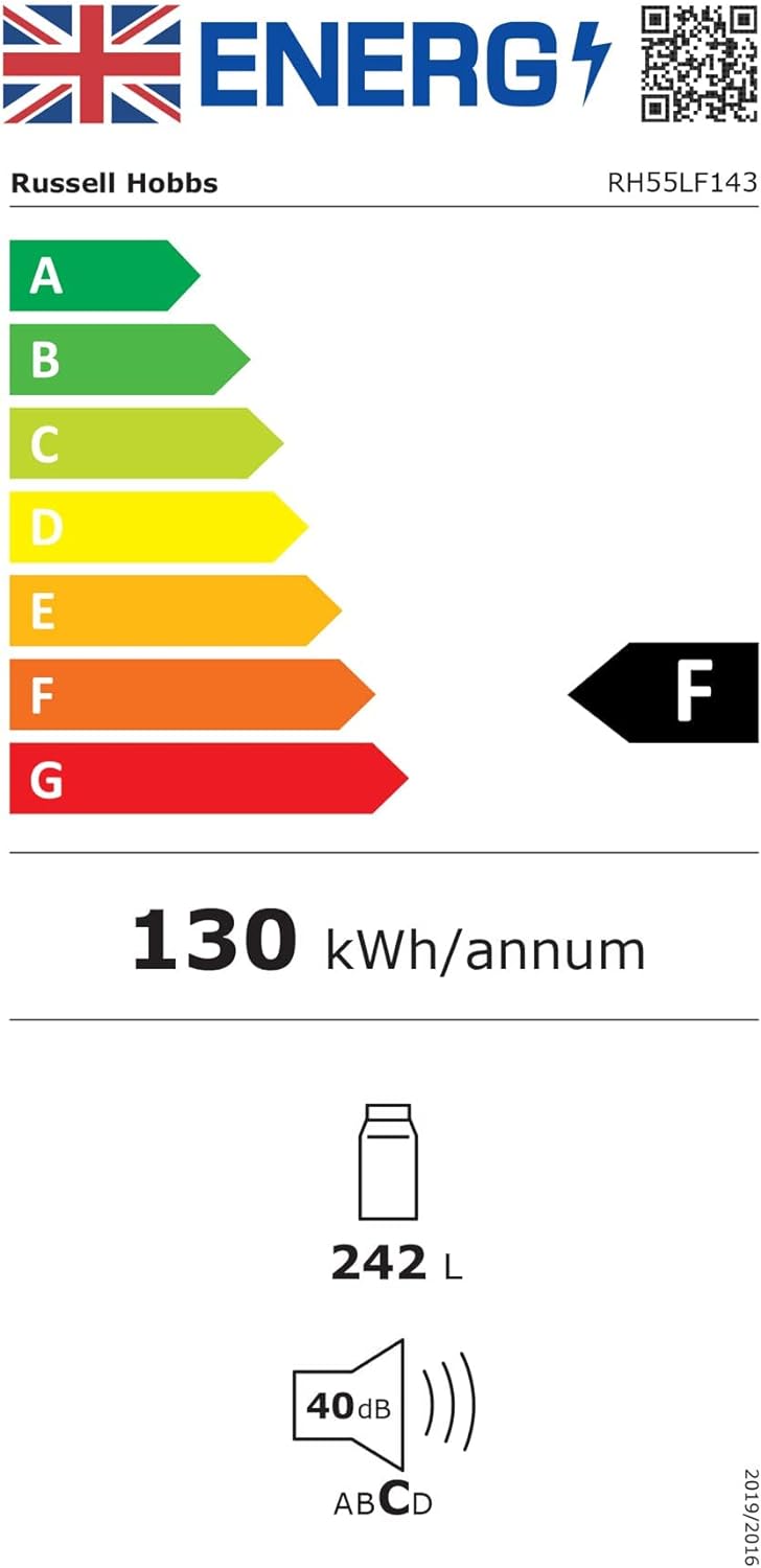 Russell Hobbs RH55LF143 242L Larder Fridge, 55cm Wide, 4 Shelves, 4 Door Racks, LED Light, 2 Year Guarantee, White   Import  Single ASIN  Import  Multiple ASIN ×Product customization General Description Gallery Reviews Variations Add - Amazing Gadgets Outlet