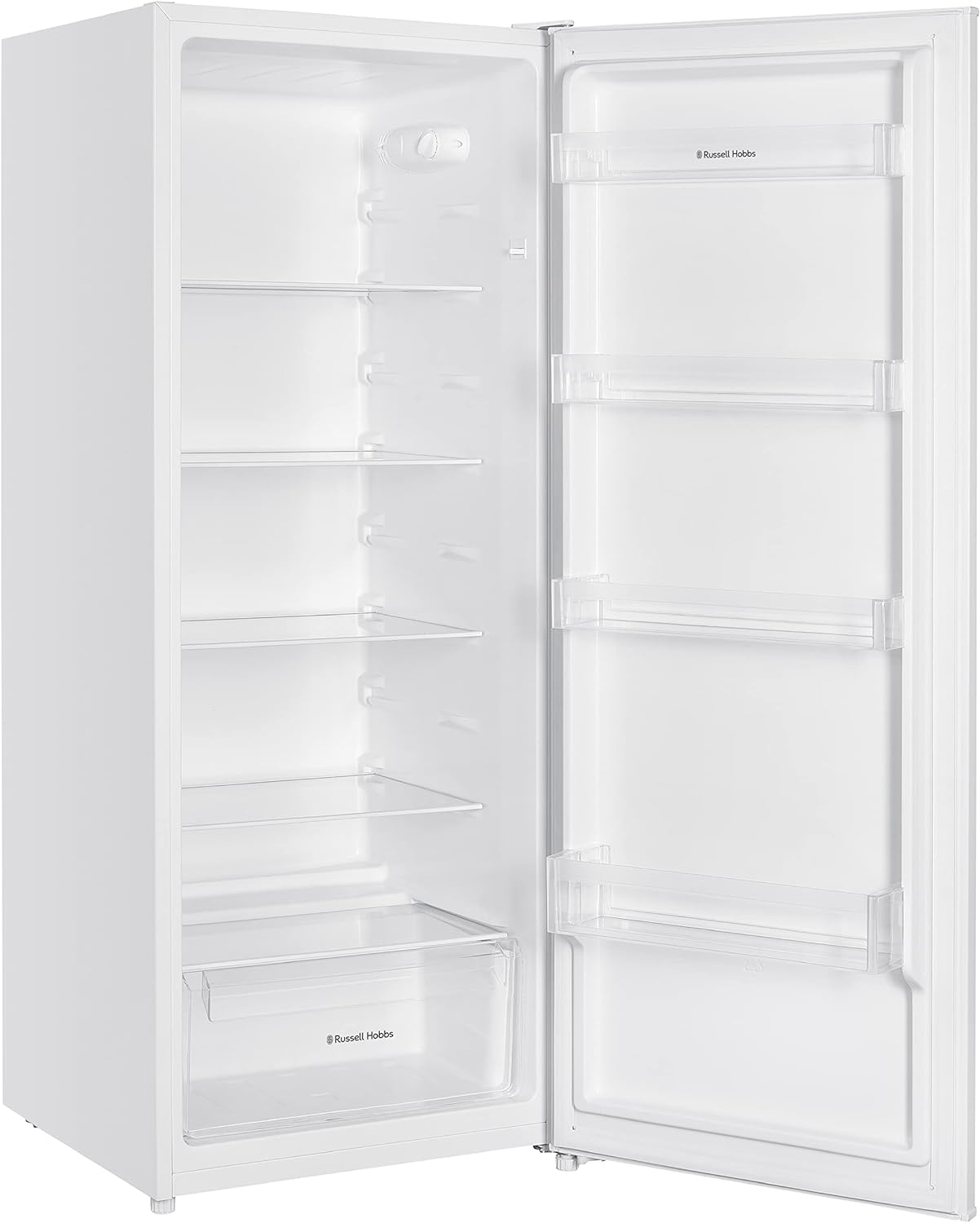 Russell Hobbs RH55LF143 242L Larder Fridge, 55cm Wide, 4 Shelves, 4 Door Racks, LED Light, 2 Year Guarantee, White   Import  Single ASIN  Import  Multiple ASIN ×Product customization General Description Gallery Reviews Variations Add - Amazing Gadgets Outlet