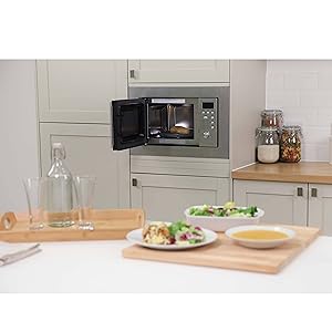 Russell Hobbs RHBM2001 20L Built In Digital 741+ W Solo Microwave Stainless Steel - Amazing Gadgets Outlet