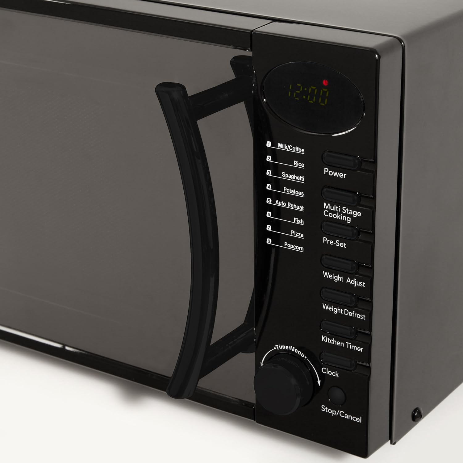 Russell Hobbs RHM1714B 17 Litre 700 W Black Digital Solo Microwave with 5 Power Levels, Digital Clock and Timer, 8 Auto Cook Menus, Automatic Defrost, Easy Clean - Amazing Gadgets Outlet