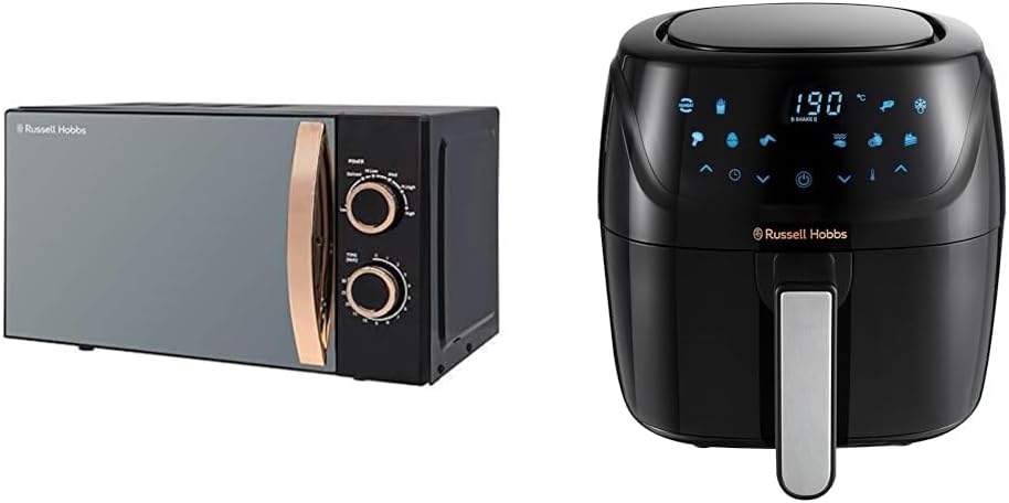 Russell Hobbs RHM1727RG 17 Litre 700 W Rose Gold Solo Microwave with 5 Power Levels, 30 Minute Timer, Defrost Setting, Easy Clean - Amazing Gadgets Outlet