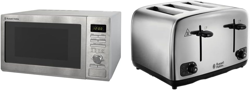 Russell Hobbs RHM2563 25L Digital 900w Solo Microwave Stainless Steel - Amazing Gadgets Outlet