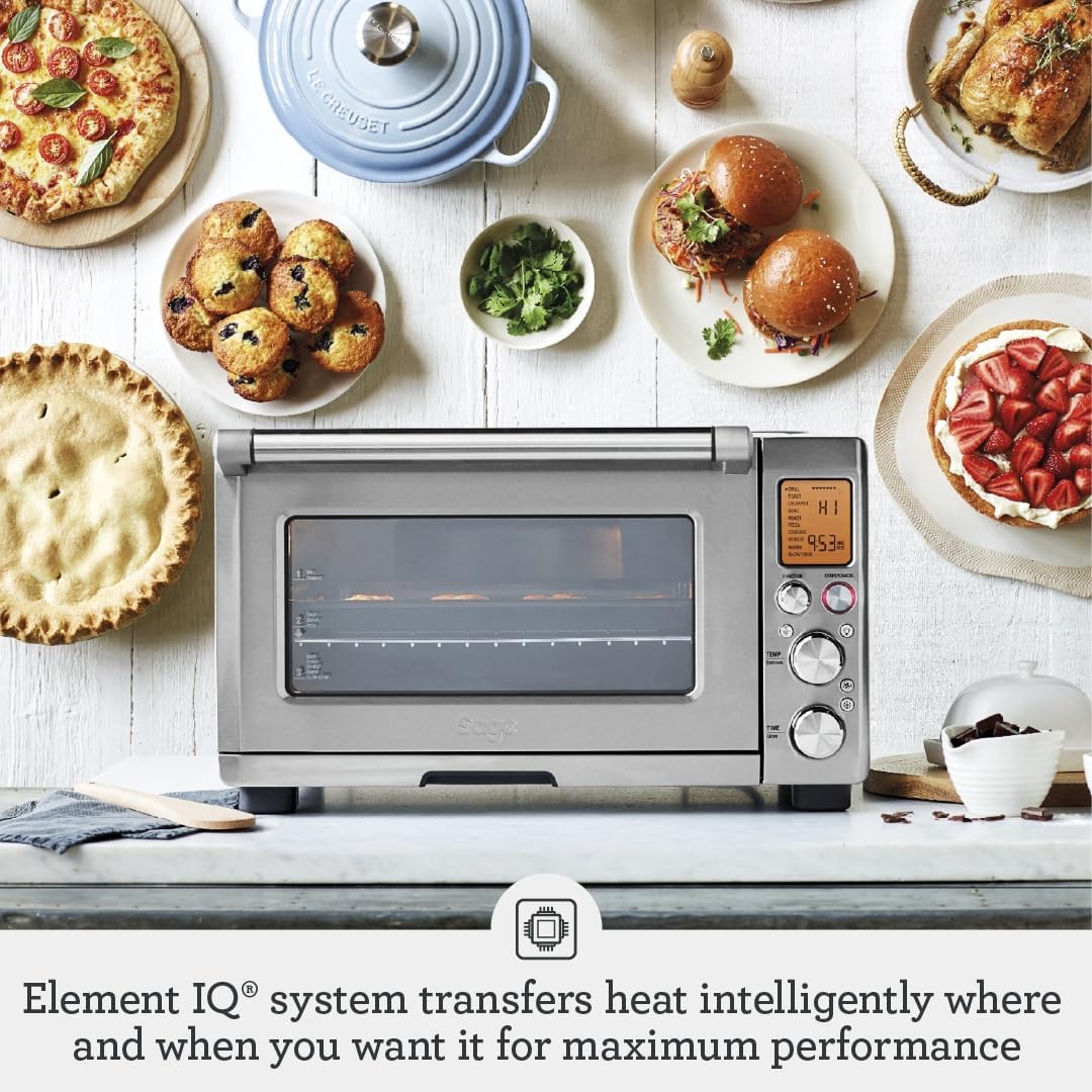 Sage BOV820BSS The Smart Oven Pro With Element IQ - Silver - Amazing Gadgets Outlet