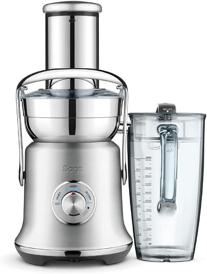 Sage SJE830BSS the Nutri Juicer Cold XL - Brushed Stainless Steel The Nutri Juicer Cold XL - Amazing Gadgets Outlet