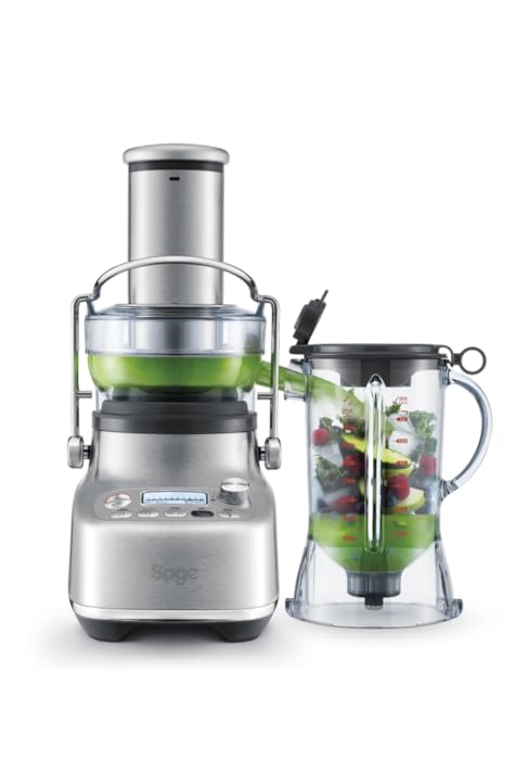 Sage SJE830BSS the Nutri Juicer Cold XL - Brushed Stainless Steel The Nutri Juicer Cold XL - Amazing Gadgets Outlet