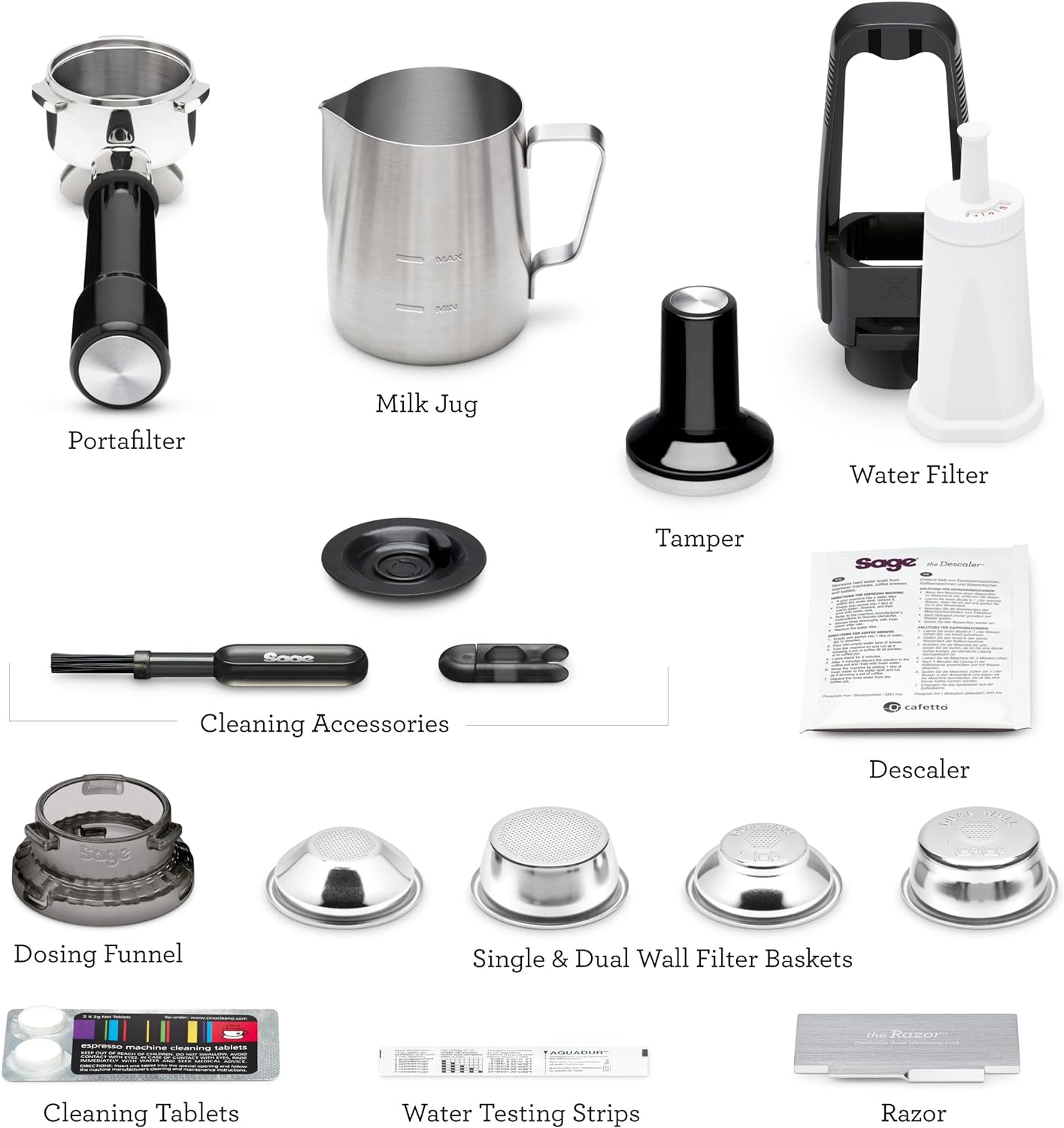 Sage - The Barista Touch - Bean to Cup Coffee Machine with Grinder and Milk Frother, Black Truffle - Amazing Gadgets Outlet