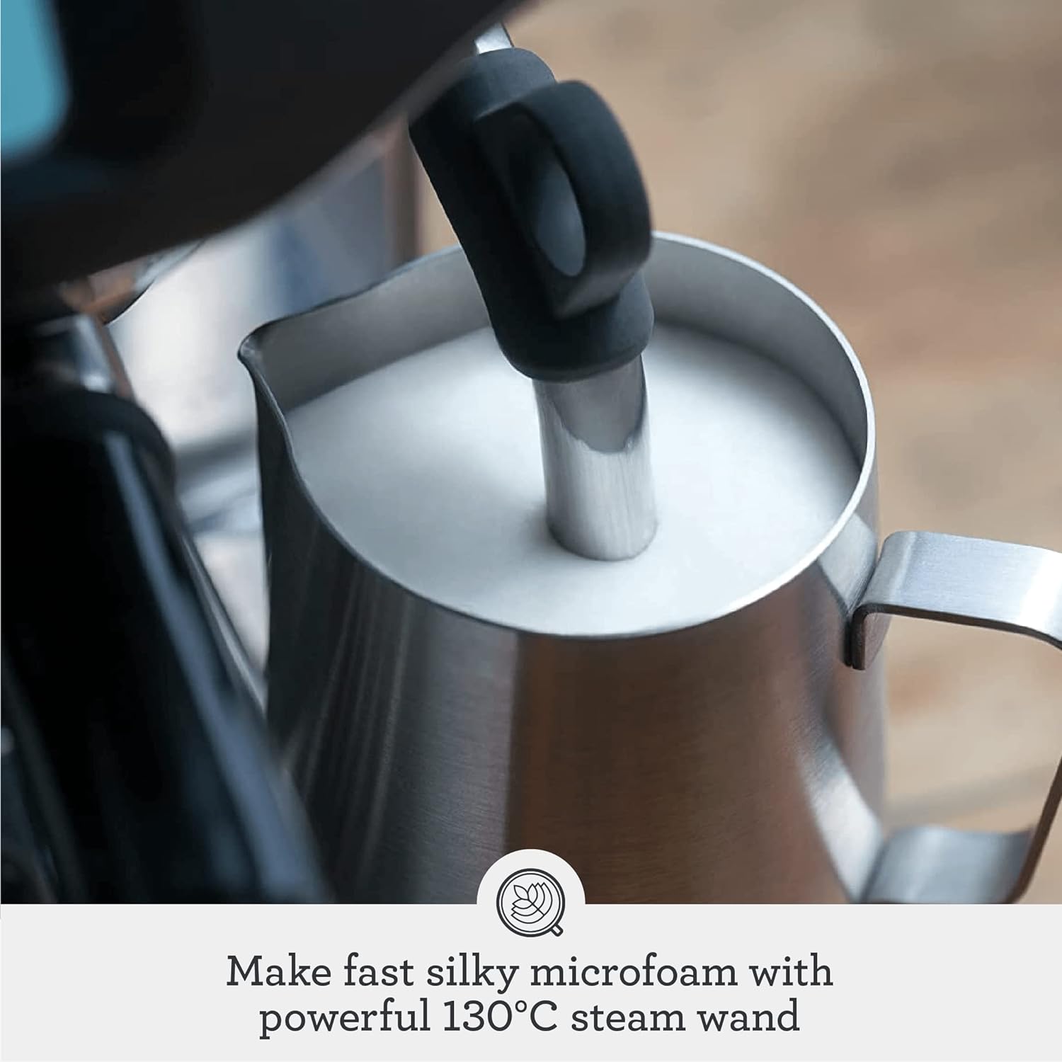 Sage - The Barista Touch - Bean to Cup Coffee Machine with Grinder and Milk Frother, Black Truffle - Amazing Gadgets Outlet