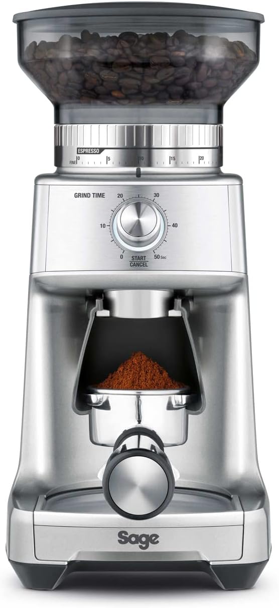 Sage The Dose Control Pro Coffee Grinder Electric, BCG600SIL, Silver - Amazing Gadgets Outlet