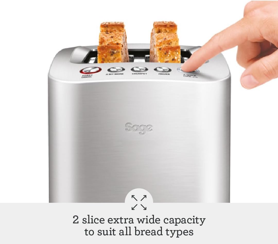 Sage the Smart Toast, 2 Slice, 1800 Watt - Amazing Gadgets Outlet