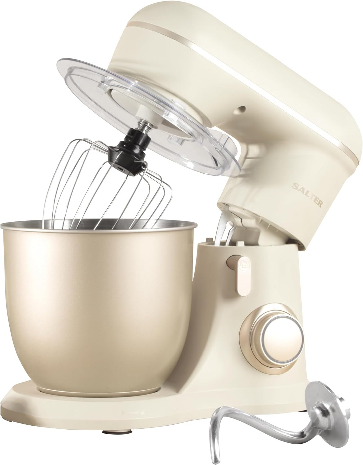 Salter EK5620BGRY Marino Baking Stand Mixer - 6 Speed Kitchen Mixer With Pulse, 5L Stainless Steel Mixing Bowl, Removable Splash Guard, Whisk, Dough and Beater Attachment, 1200W, Blue/Grey   Import  Single ASIN  Import  Multiple ASIN ×Product cus - Amazing Gadgets Outlet