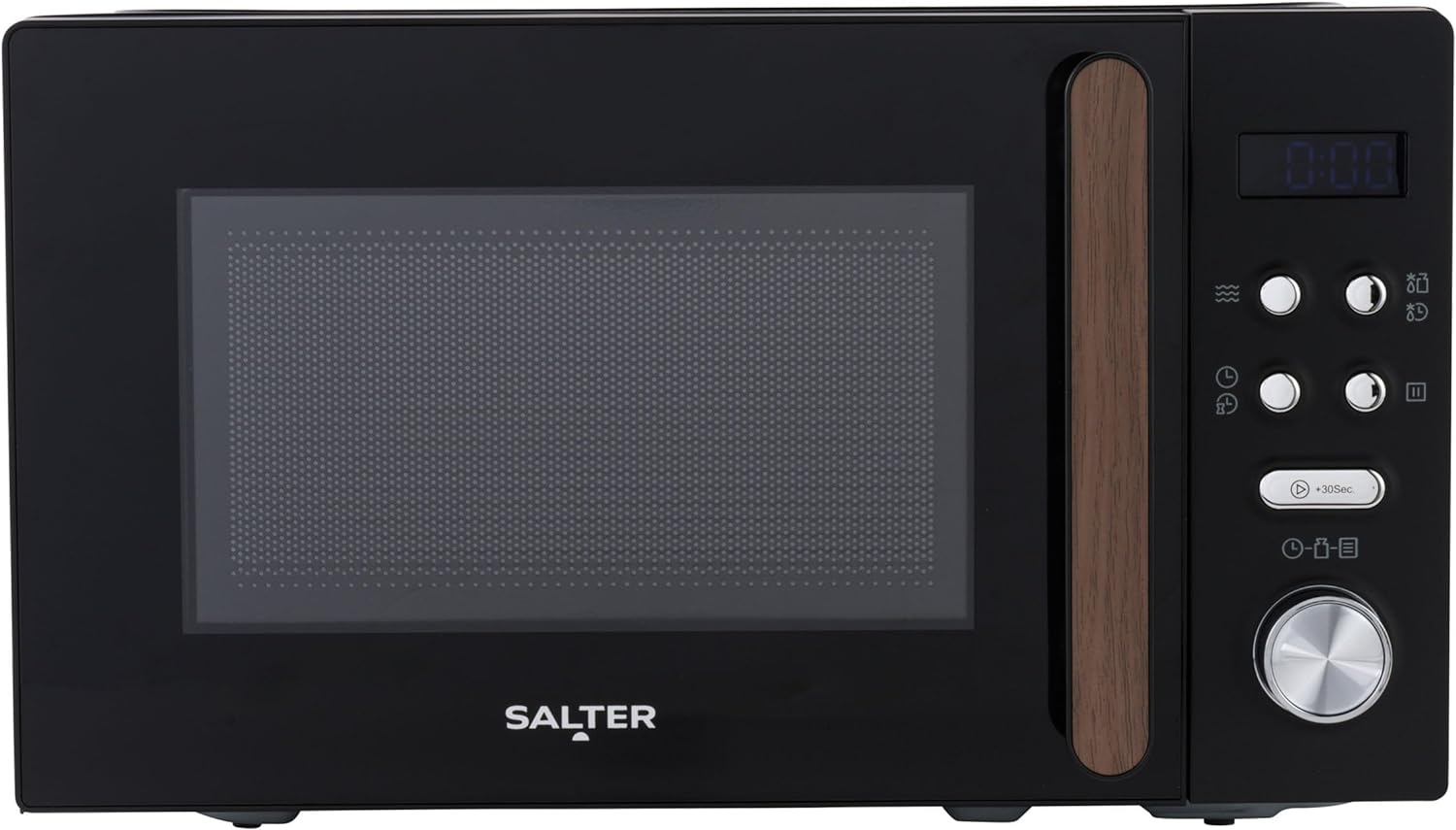 Salter EK5823WHT Toronto 4 - Slice Toaster – Wide Slots, Removable Crumb Tray, 6 Browning Levels, Variable Control, Defrost, Reheat, Cancel, High - Lift Eject, Self - Centring Function, Wooden Effect, White - Amazing Gadgets Outlet