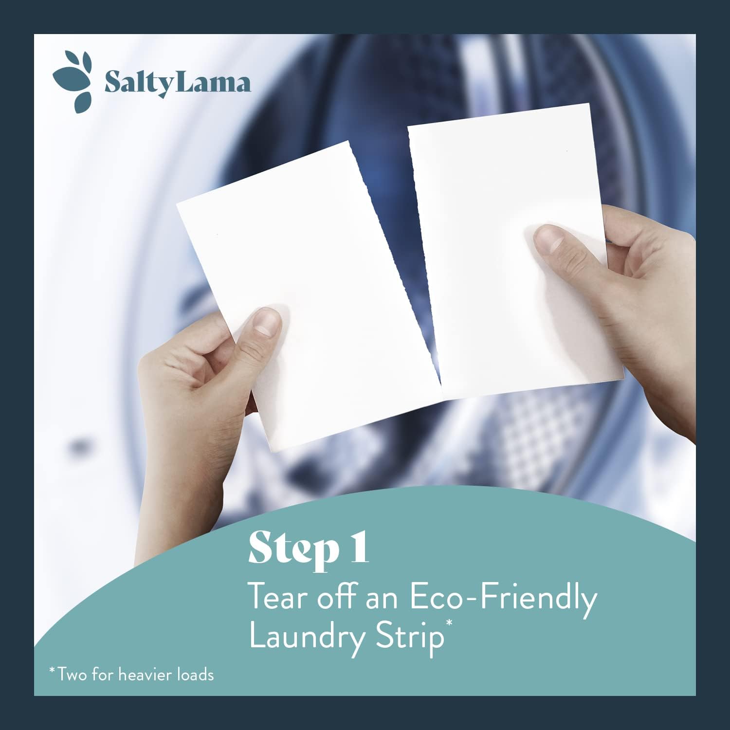 SaltyLama Eco - Friendly Fresh Scent Laundry Detergent Sheets, Washes up to 68 Loads - Amazing Gadgets Outlet