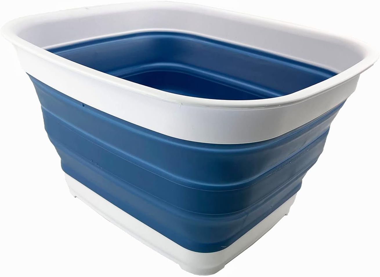 SAMMART 15L Collapsible Tub - Foldable Dish Tub - Portable Washing Basin - Space Saving Plastic Washtub (White/Grey)   Import  Single ASIN  Import  Multiple ASIN ×Product customization General Description Gallery Reviews Variations A - Amazing Gadgets Outlet